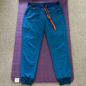 Figs Alps Blue Zamora scrub pant